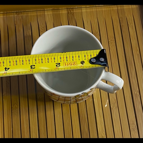 🎈SOLD🎈 Mid Century Mug Butterflies - Red & Yellow - Picture 12 of 16